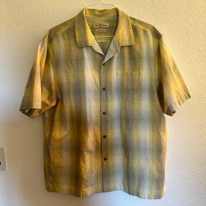 Tommy Bahama XXL Short Sleeve Shirt, Tencel & Cotton